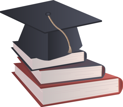 Graduation Cap And Diploma