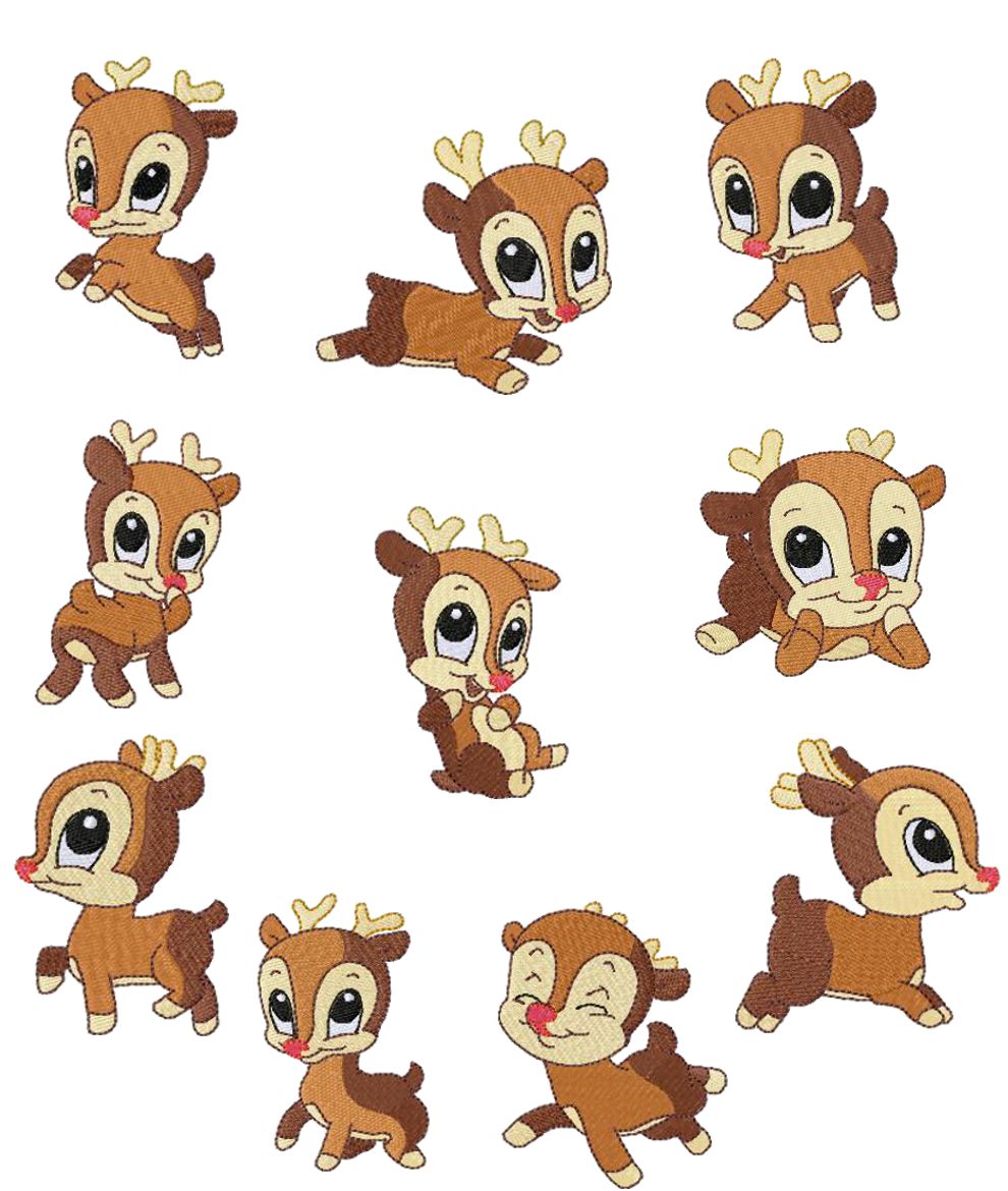 Baby Deer Clipart