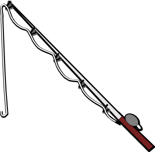 Fishing Pole Cartoon | Free Download Clip Art | Free Clip Art | on ...