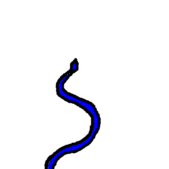 Скорость движения змей
