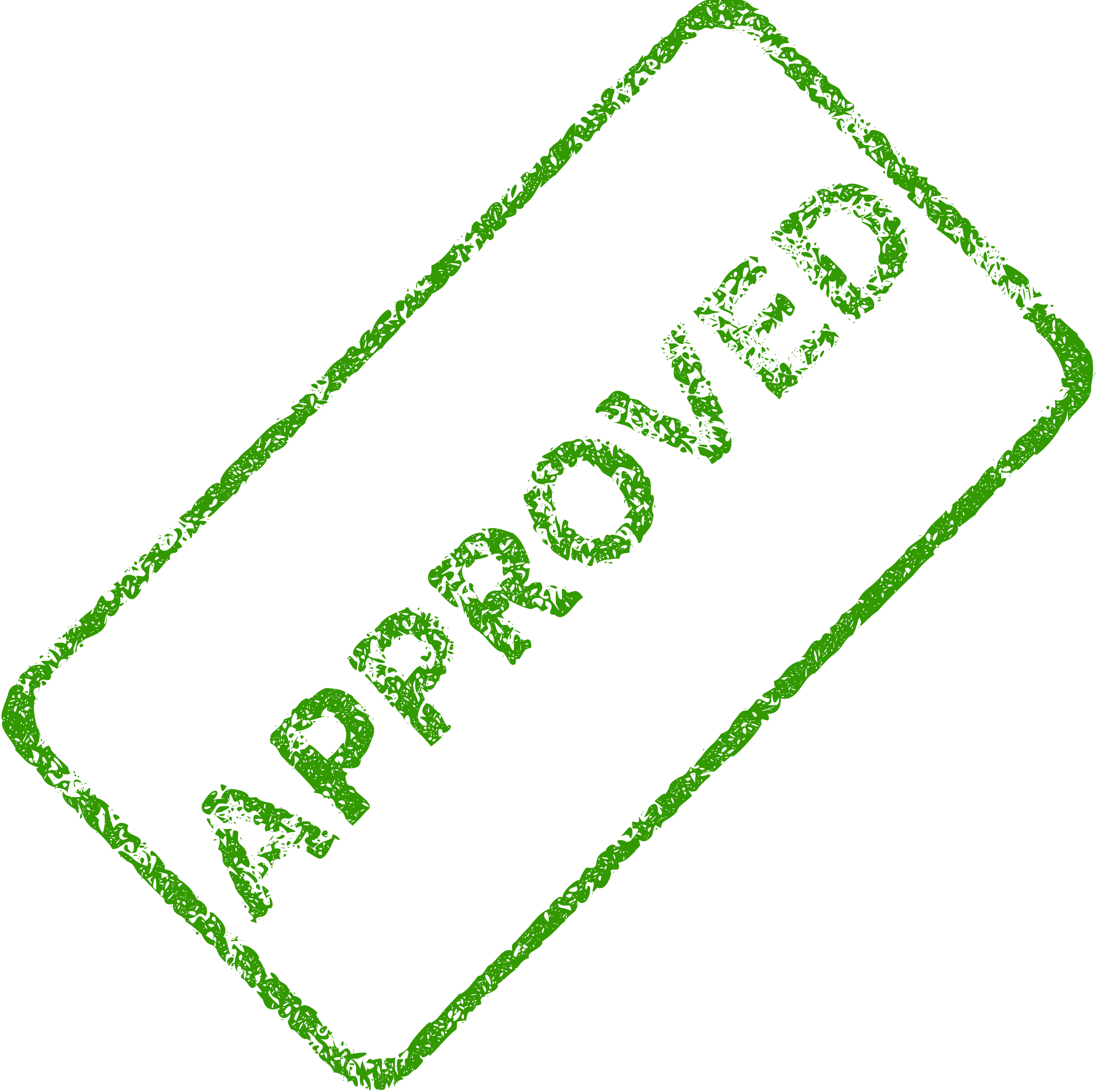 Clipart - Approved Business Stamp 2