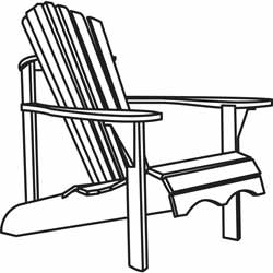 Adirondack Chair Clipart