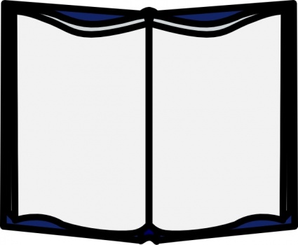 Book Outline Clipart