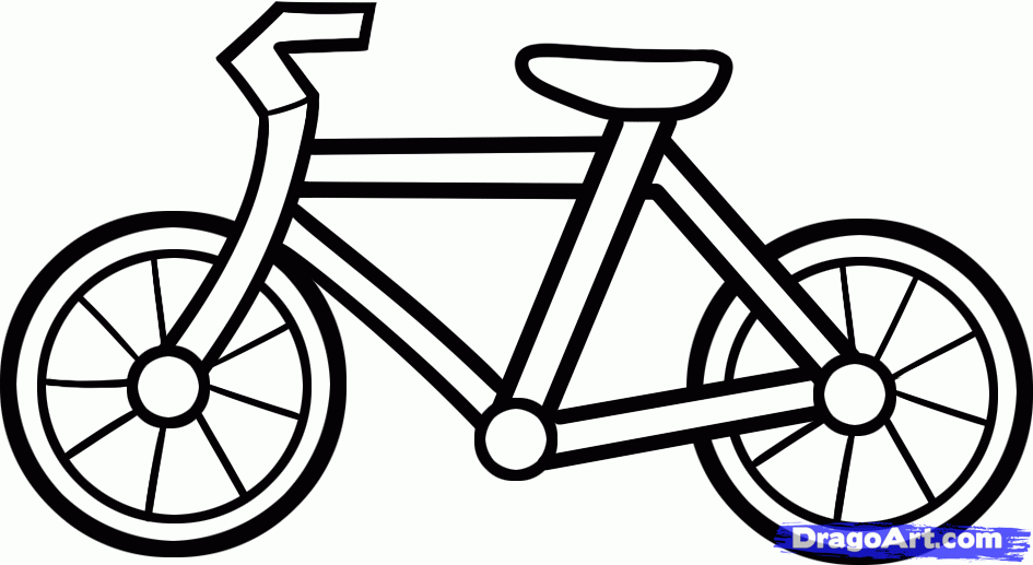 How to Draw a Bike For Kids, Step by Step, Stuff, Pop Culture ...