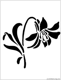 Free Printable Flower Stencil Templates - ClipArt Best