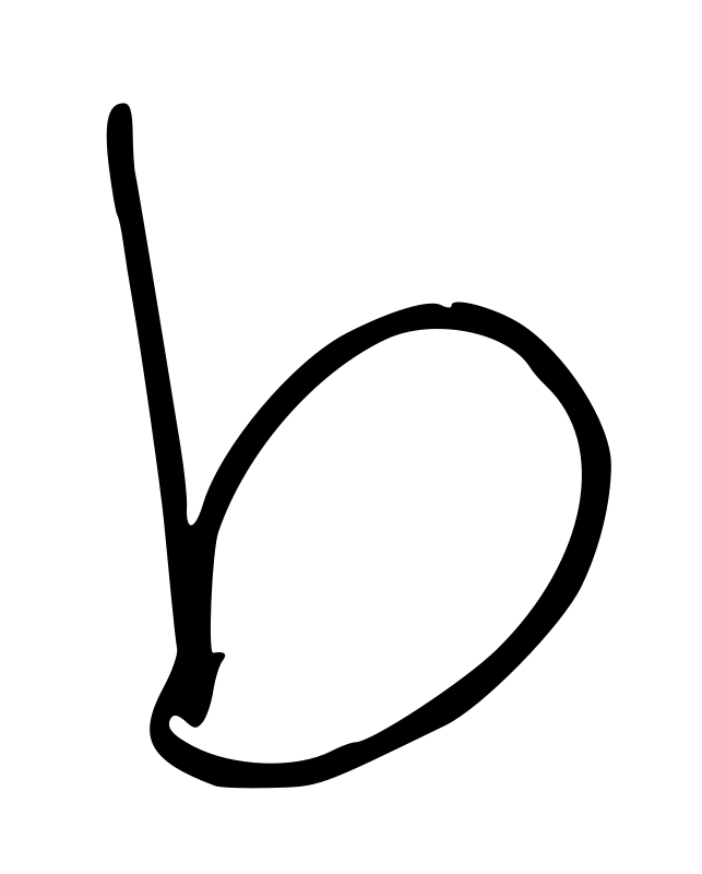 Clipart - Letter B