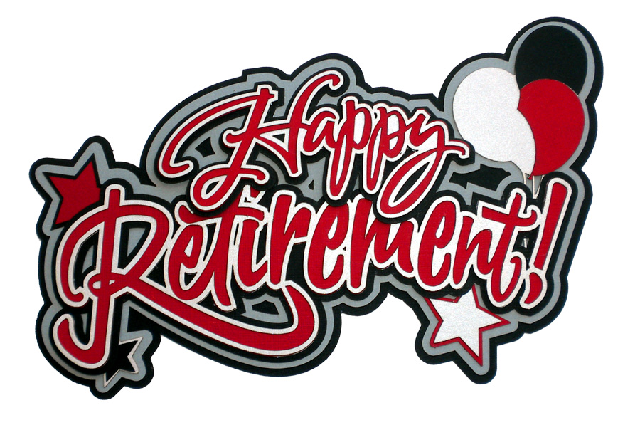 Happy Retirement Borders Clipart