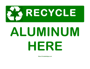 Recycling Signs