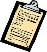 Medical Paperwork Clipart