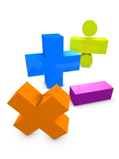 Math operations clipart free