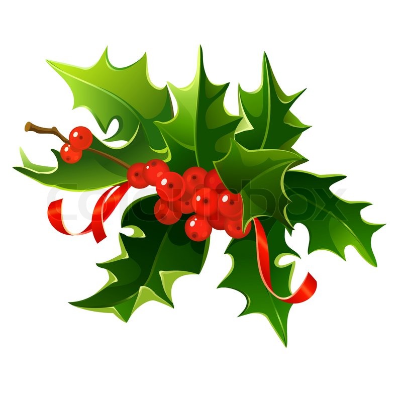 Holly Berry Clip Art - Tumundografico