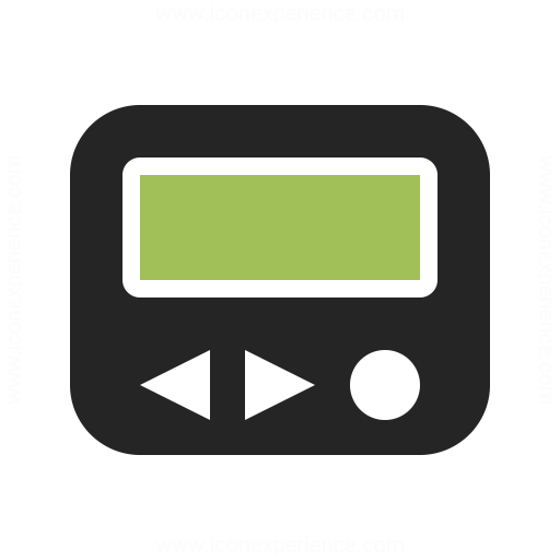 IconExperience Â» O-Collection Â» Pager Icon