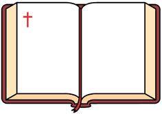 Open Bible Clipart
