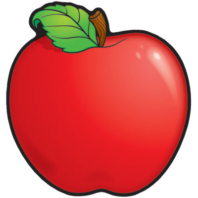 Teacher Apple Border Clipart - Free Clipart Images