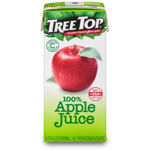 Organic Apple Juice Box 8 oz