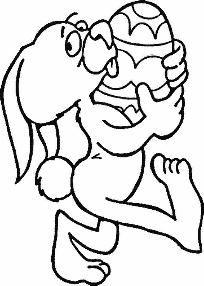 Easter Bunny Footprints Printable - ClipArt Best
