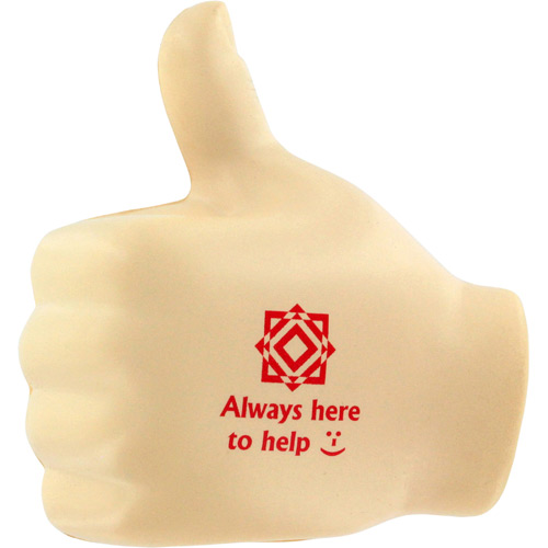 Thumbs Up Stress Ball | Imprinted Stress Balls | 1.48 Ea.