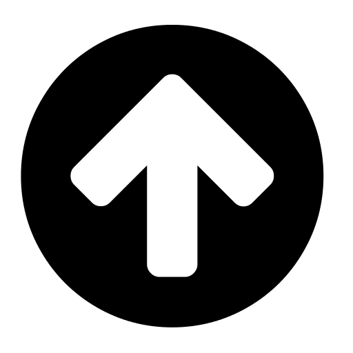 Circle arrow up font awesome.svg