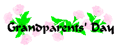 Grandparents' Day clip art of titles and headers plus other ...