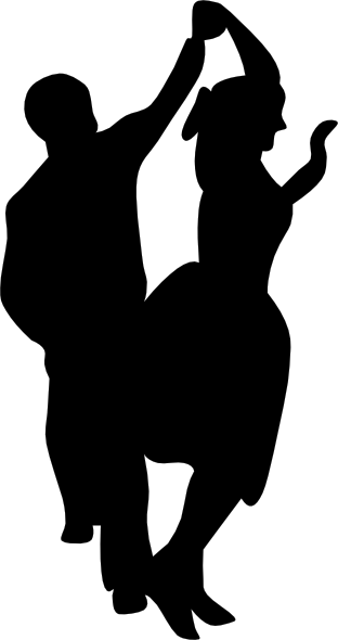 Slow Dancing Silhouette