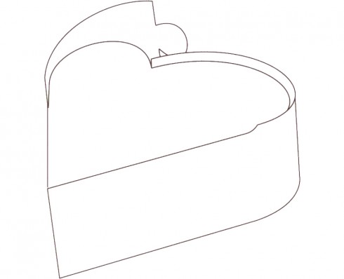 Heart box | Free box templates to download, print and make