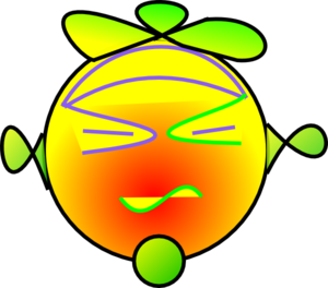 Angry Face Ninja clip art - vector clip art online, royalty free ...