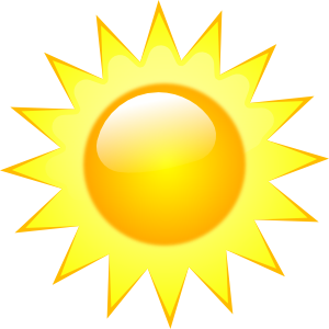 Weather Symbols clip art - vector clip art online, royalty free ...