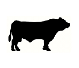 Metal Wall Art Silhouettes of Farm Animals | Goats | Cows | Horses ...