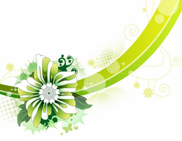 Abstract Flower Vector » Free Vector 365 - Download Free Vector Art