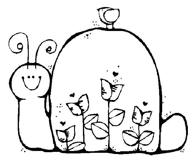 Snail Coloring Pages - Coloringpages1001.