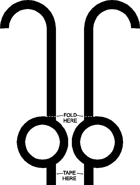 Harry Potter Glasses Pattern
