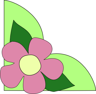 Little Scraps of Heaven Designs: Flower Photo Corner Free SVG file