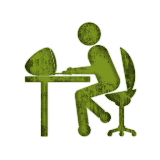 Working Person (Persons) Icon #063424 » Icons Etc