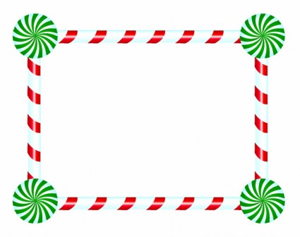 candy cane border clip art free | Hostted