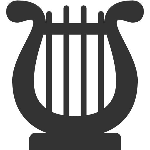 Theatre Set Lyre Icon | Icons8 Metro Style Iconset | VisualPharm