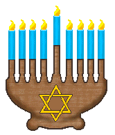 Hanukkah Clip Art - Menorahs - Candles - Page 4