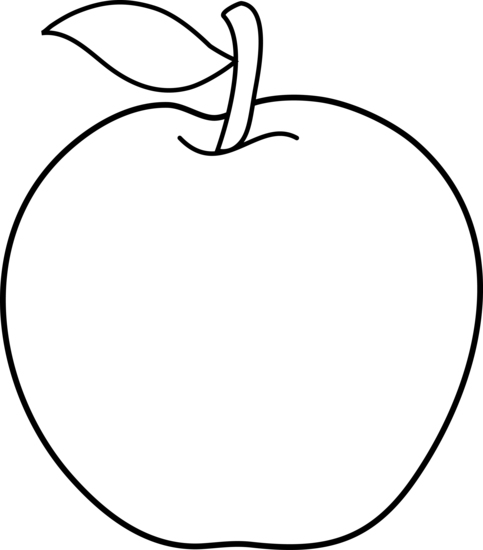 Fruits Clipart Black And White - Free Clipart Images