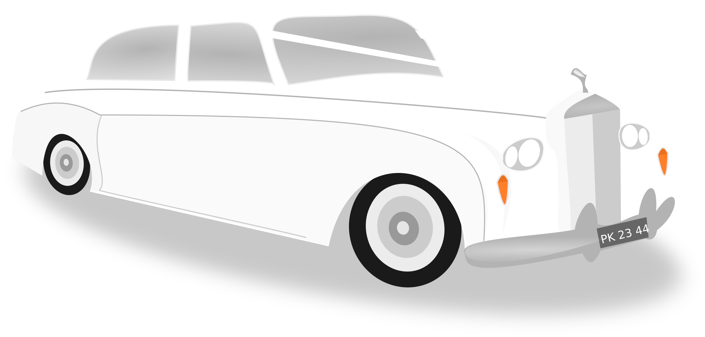 wedding car clipart