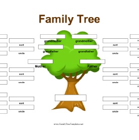 Family Tree Pattern Printable - ClipArt Best