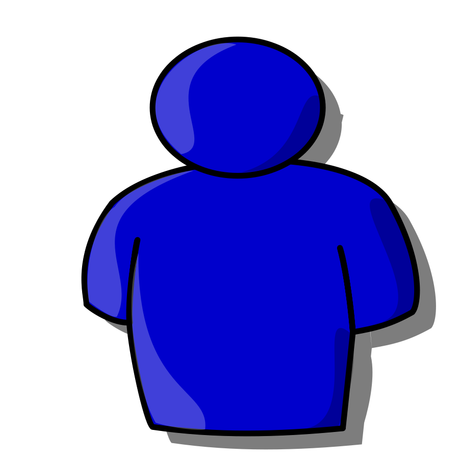 Person Outline Clip Art