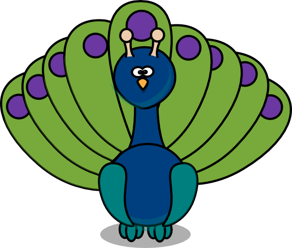 Peacock Clipart - Free Clipart Images
