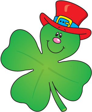 4 leaf clover leaf clover clovers and four leaf on clip art ...