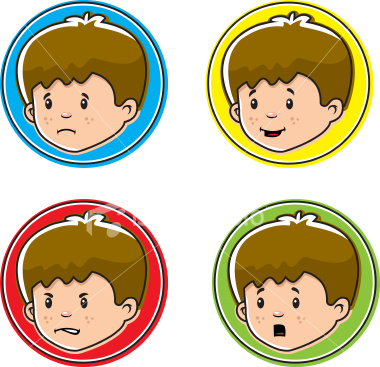 Emotions Clip Art Black And White - Free Clipart ...