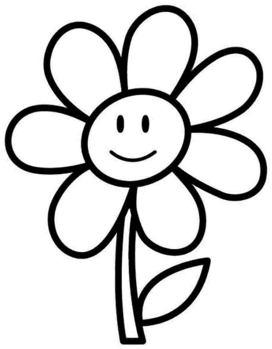 Finest Flower Coloring Book Pages Free Flower Coloring Page ...