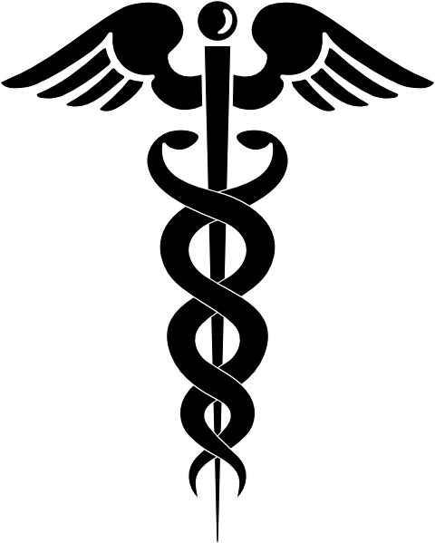 Caduceus clip art - vector clip art online, royalty free & public ...