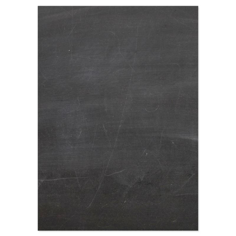 Fancy Chalkboard Wedding Invitation