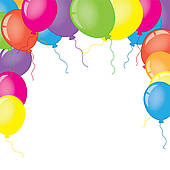 Hot Air Balloon Border Clip Art - Free Clipart Images