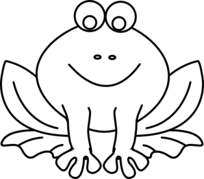 Tree Frog Outline - Free Clipart Images