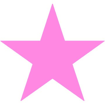 Large Sized Pink Stars