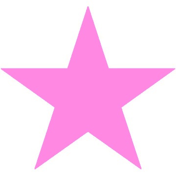 Large Sized Pink Stars